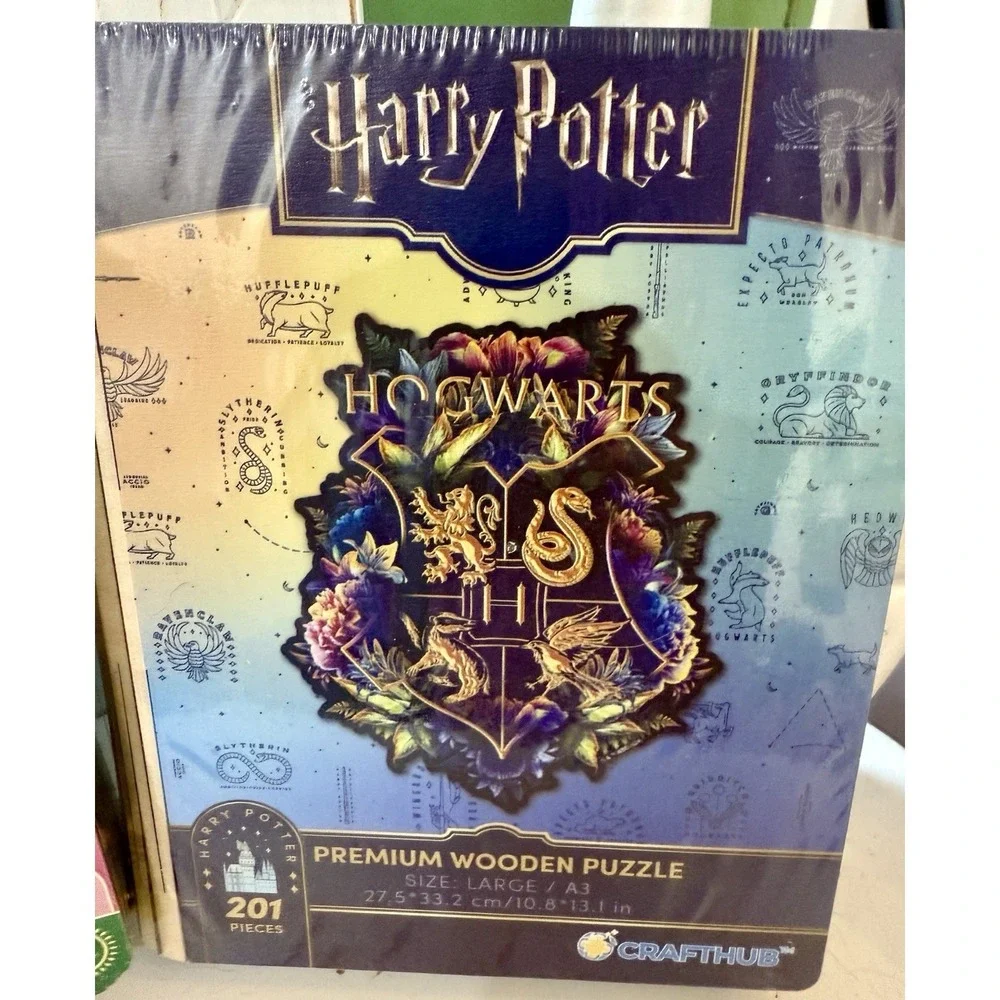 Wicked & Harry Potter Wooden Puzzle Lot Sealed A3 201‎ 212 Pc